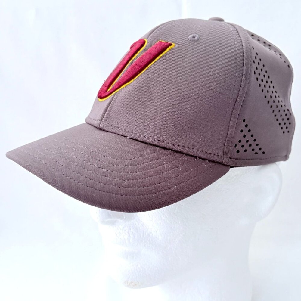Venezuela Baseball Team Logo Gray Strapback Baseball‎ Cap Hat Mens Sz S / XS